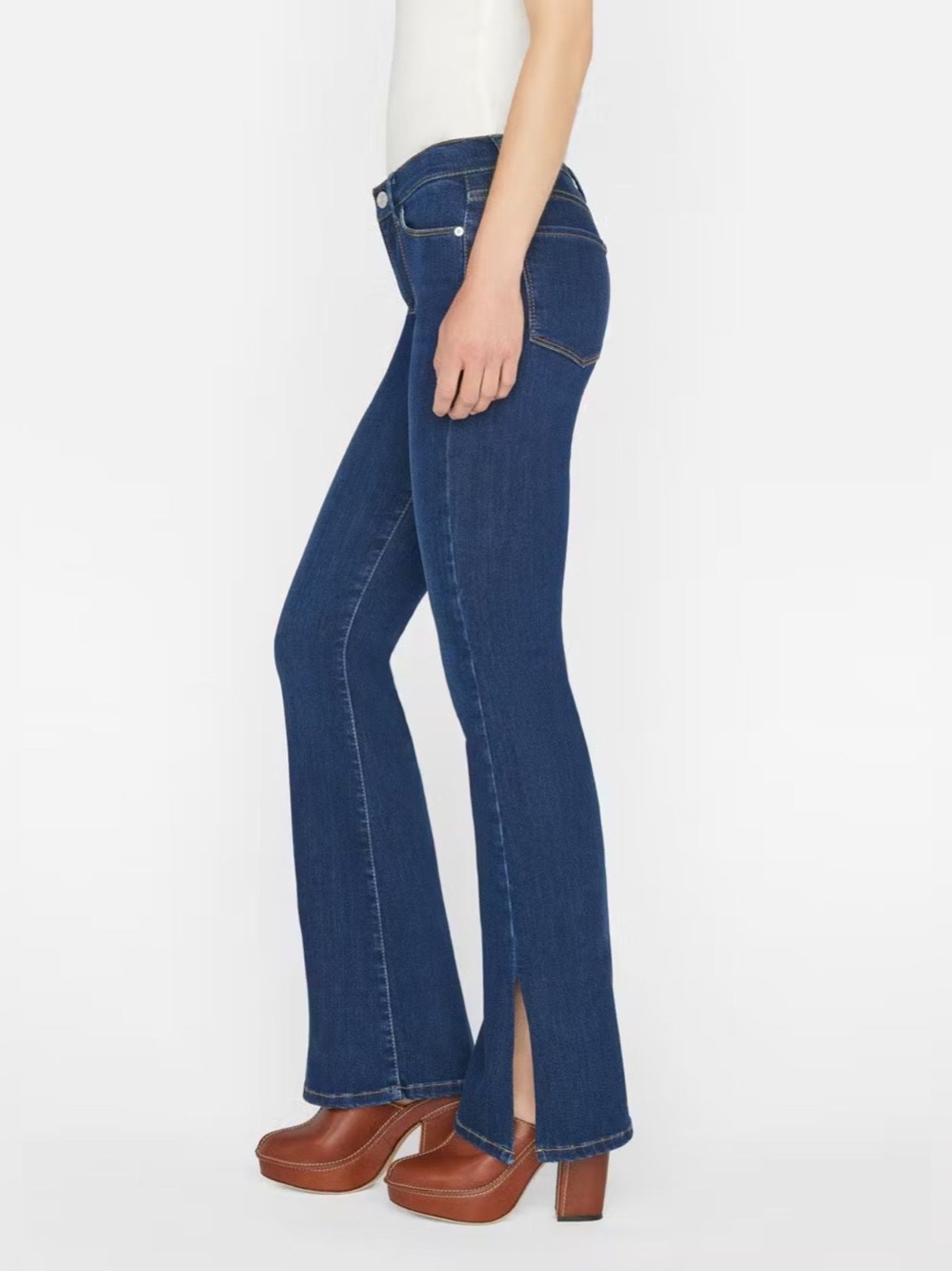 Frame Le Mini Boot Slit Jeans - Size 29